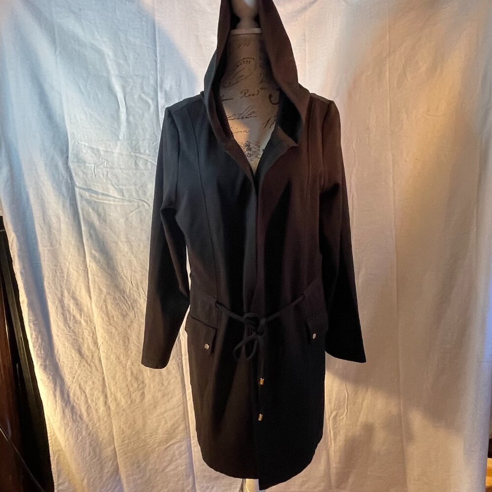 Dex Black hooded blazer/jacket size L